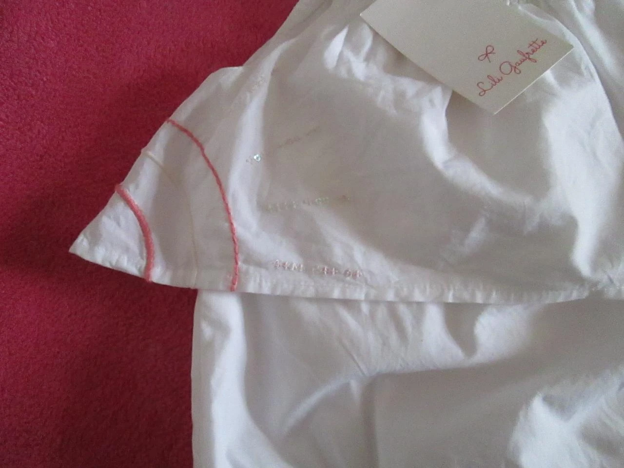 Blusa branca Lili Gaufrette – photo 3